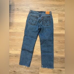 Levi's Women's Straight Leg Blue Jeans